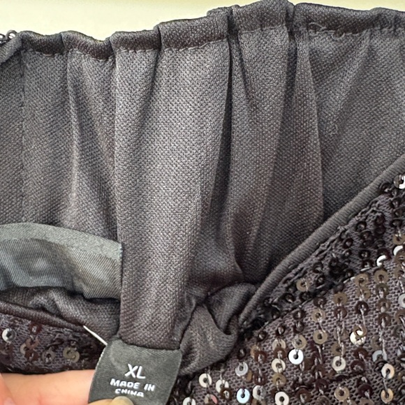 New York & Company Black Sequin Pants - Picture 5 of 8